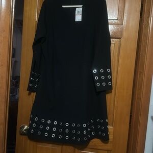 NWT BEAUTIFUL Michael Kors dress with beautiful decorative silver plated circles